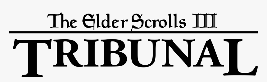 The Elder Scrolls Iii Tribunal Logo - 222, HD Png Download, Free Download