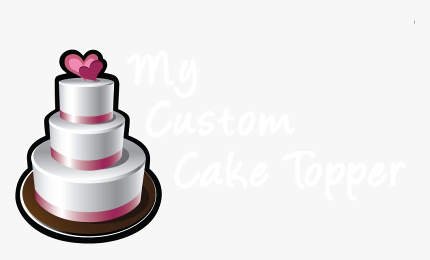 My Custom Cake Topper Clipart , Png Download - Wedding Cake Topper, Transparent Png, Free Download