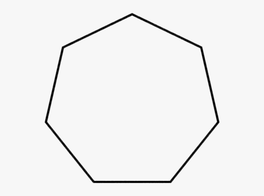 Heptagon - Png Heptagon, Transparent Png, Free Download