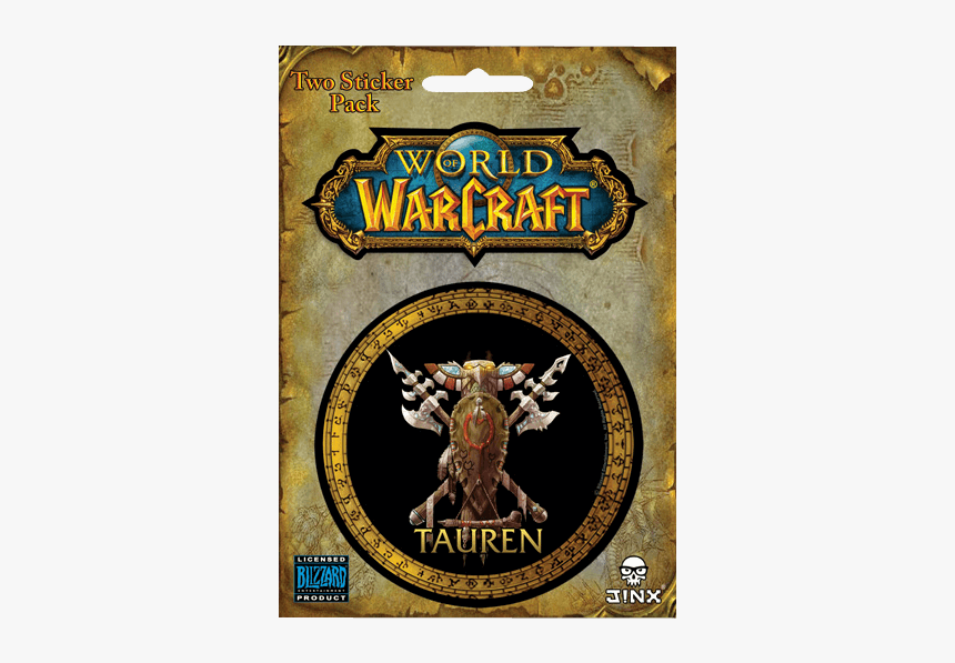 Tauren World Of Warcraft Race Stickers - World Of Warcraft Mist Of Pandaria Atlas, HD Png Download, Free Download