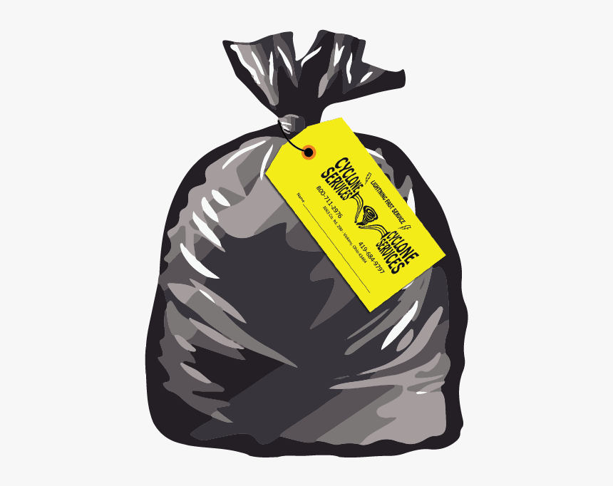 Yellow Residential-01 - Trash Bag Clip Art, HD Png Download, Free Download