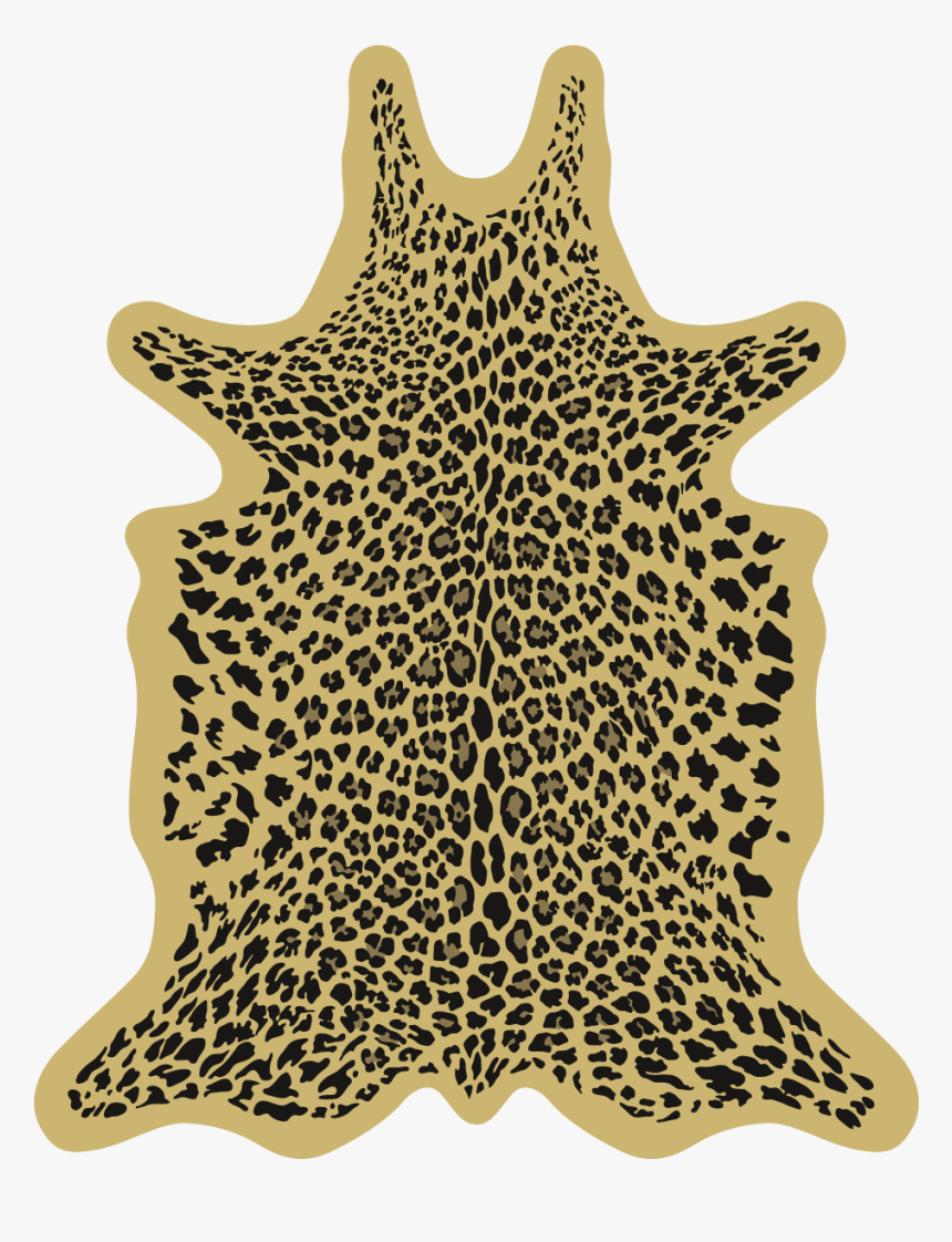 Leopard Vinyl Floormat - Placemat, HD Png Download, Free Download