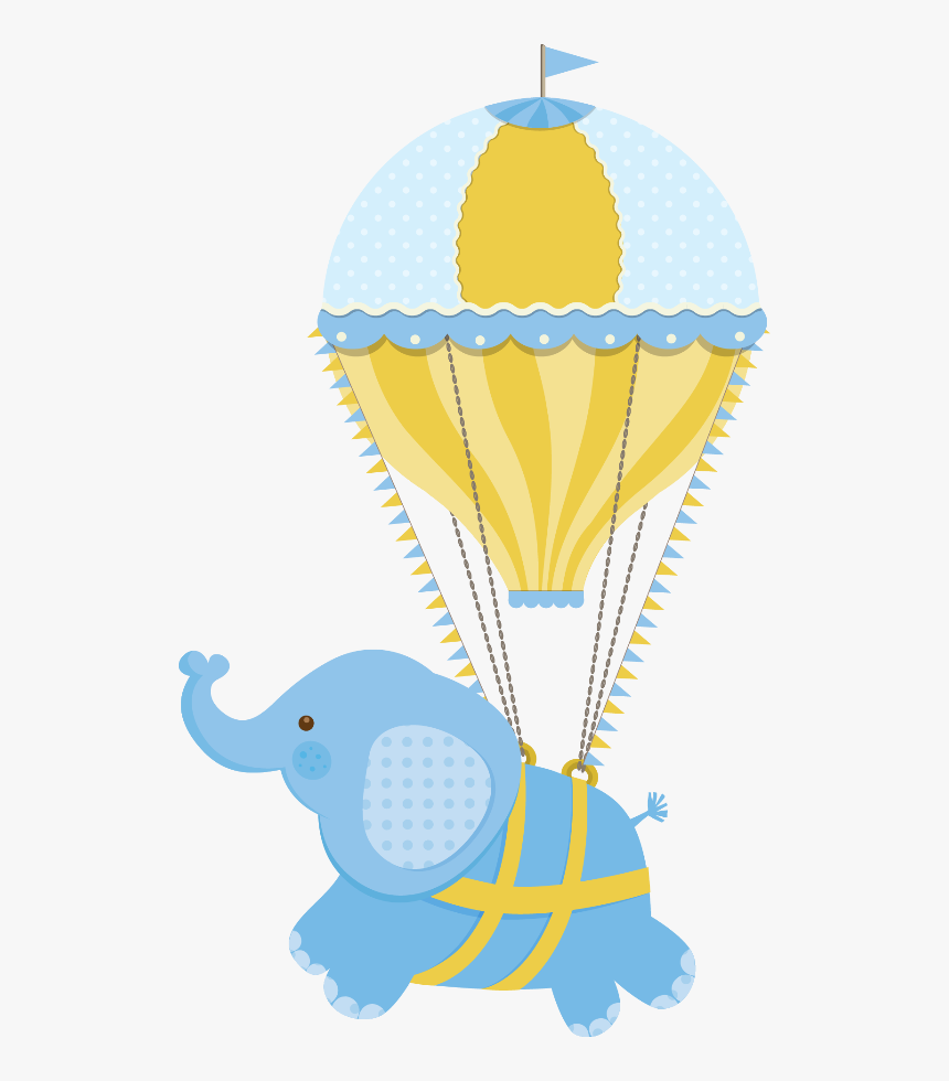 Http Daniellemoraesfalcao Minus Com - Elephant In Hot Air Balloon Clipart, HD Png Download, Free Download