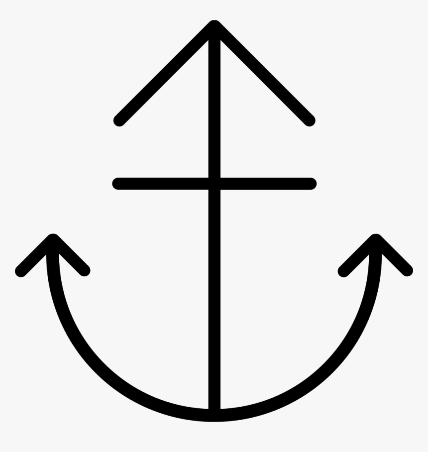 Anchor - Cross, HD Png Download, Free Download