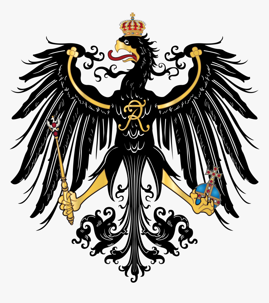 Transparent German Eagle Png - Prussian Eagle Png, Png Download - kindpng