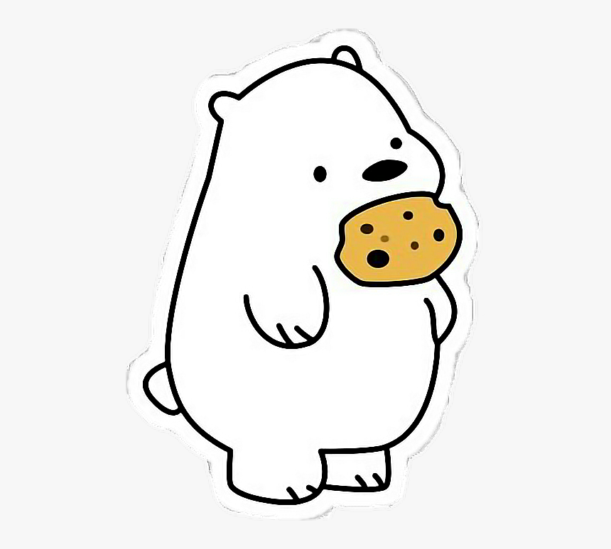 Png We Are Bears Clipart Png Download Ice Bear With Cookie Transparent Png Kindpng
