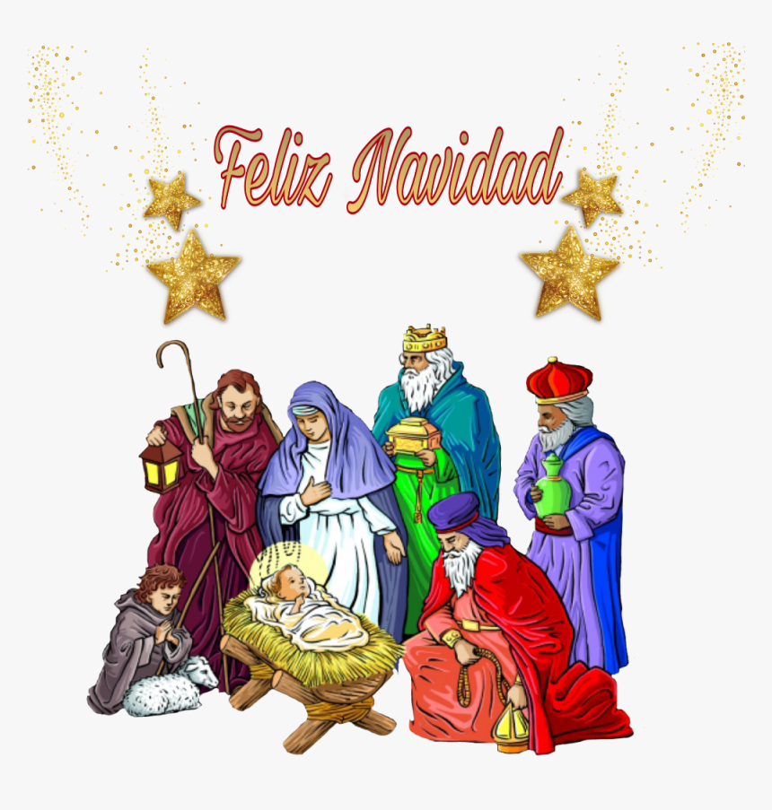 Nativity Christmas Gift Tags , Png Download - Birth Of Jesus Christ Png, Transparent Png, Free Download