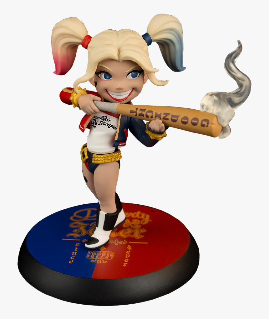 Harley Quinn Q-fig 3” Vinyl Figure - Q Fig Harley Quinn, HD Png Download, Free Download