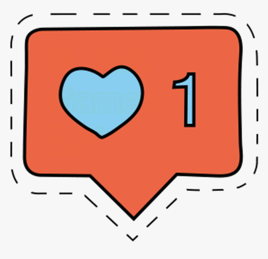 Instagram Clipart Instagram Heart - Stickers De Instagram Png, Transparent  Png - kindpng