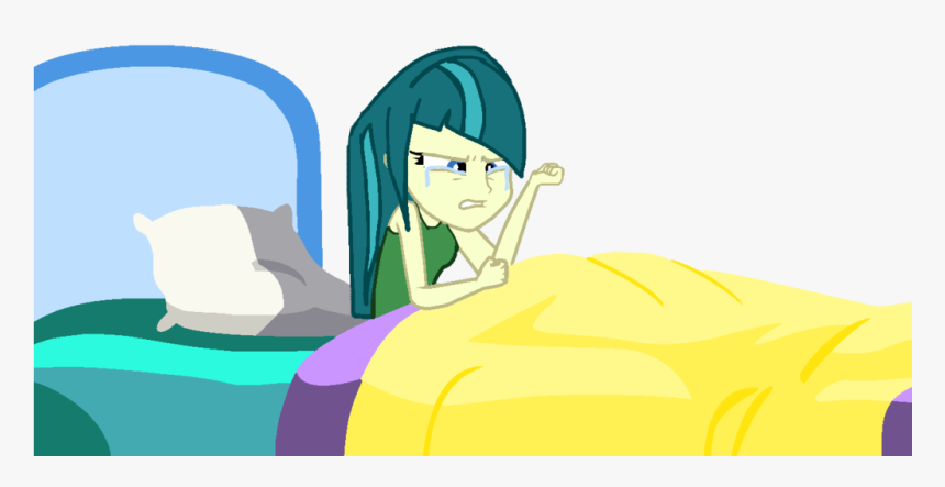 Gouhlsrule, Bed, Crying, Equestria Girls, Juniper Montage, - Equestria Girls Juniper Montage, HD Png Download, Free Download