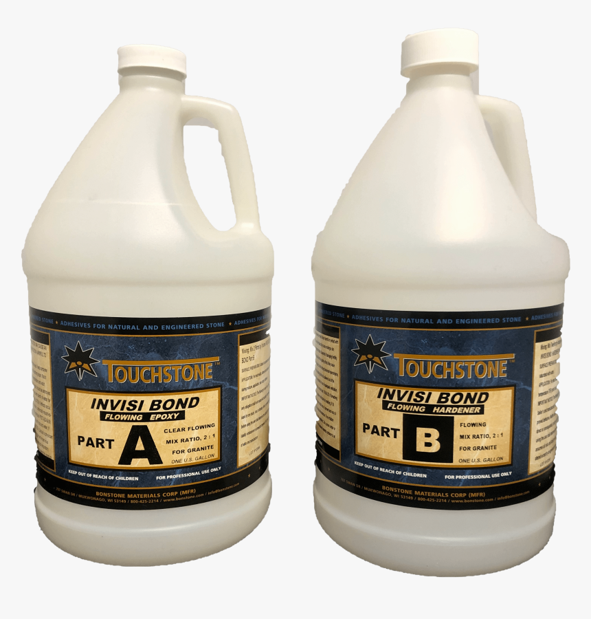 Gallon Jugs Of Flowing Hardener For Granite - Bottle, HD Png Download, Free Download