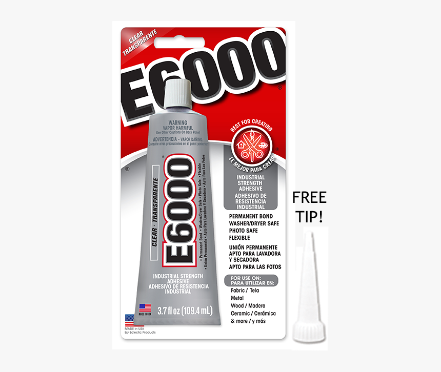 E-6000 Glue - Adhesive, HD Png Download, Free Download