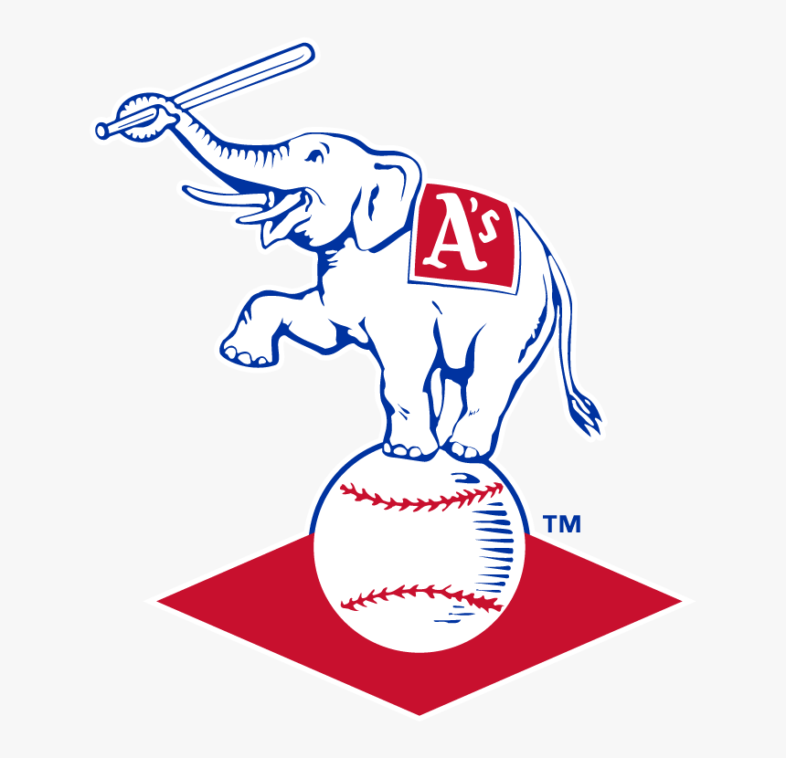 Colorwerx - Oakland Athletics Elephant Symbol, HD Png Download, Free Download