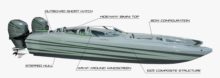 Eliminator Custom Boats - Launch, HD Png Download, Free Download