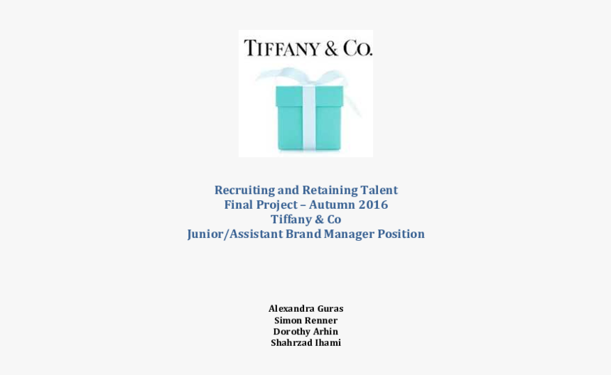 Tiffany & Co., HD Png Download, Free Download