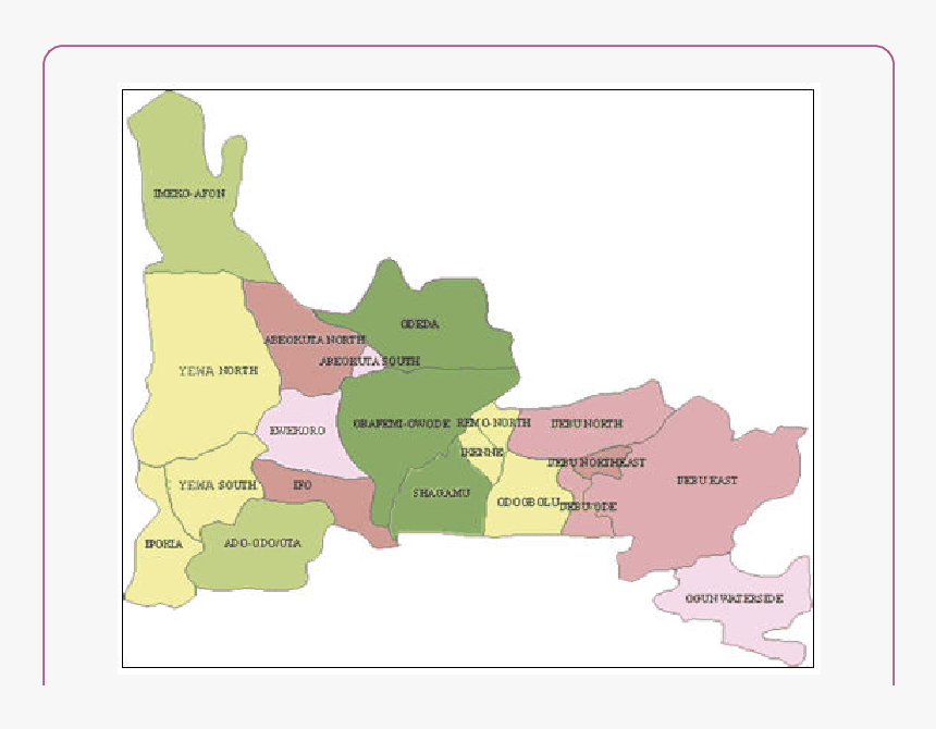 Local Government Area Of Ogun State, HD Png Download, Free Download