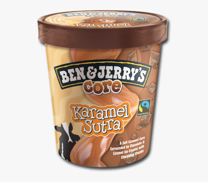 Benjerry Coreconcoctions Karamelsutra - Ben And Jerry's Ice Cream, HD Png Download, Free Download