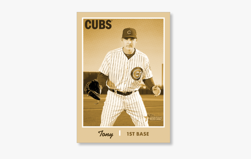 Anthony Rizzo 2019 Heritage Baseballnickname Variations - 2019 Topps Heritage Card, HD Png Download, Free Download
