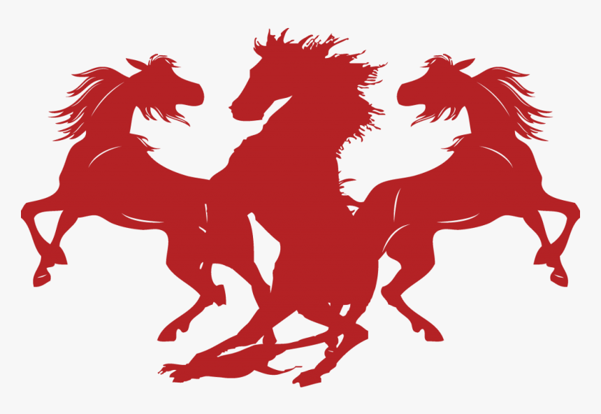 Wild Horse Stallion Clip Art - Wild Horse Silhouette, HD Png Download, Free Download