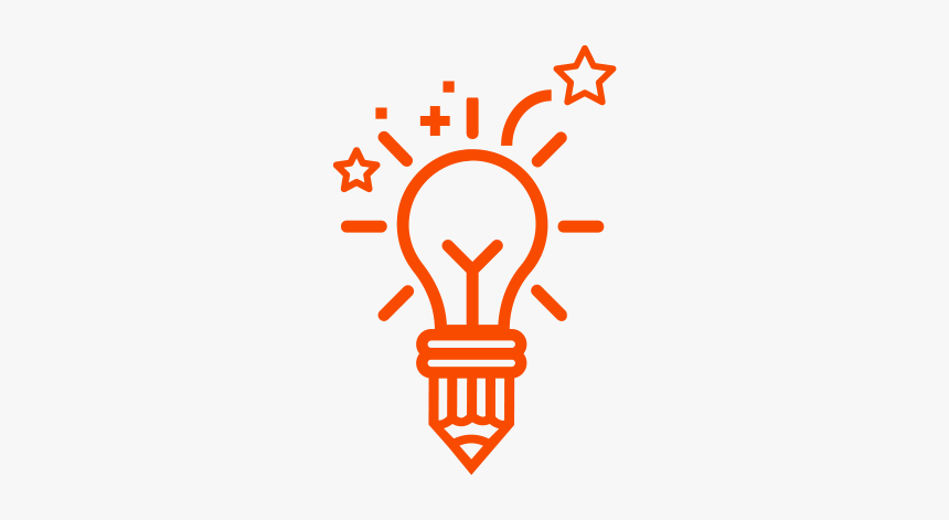 Play And Create - Transparent Light Bulb Icon, HD Png Download, Free Download