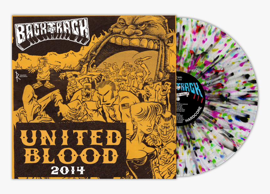 United Blood 2014 Cover - Backtrack Darker Half Vinyl, HD Png Download, Free Download