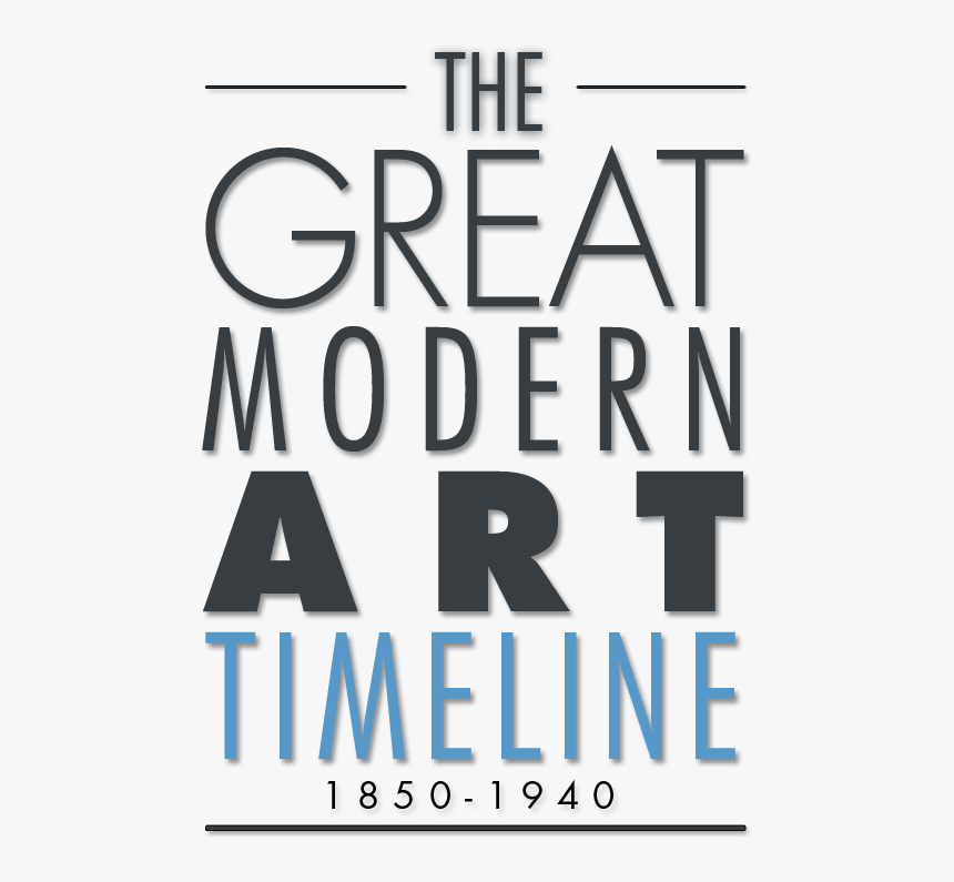 The Grand Modern European Art Timeline, HD Png Download, Free Download