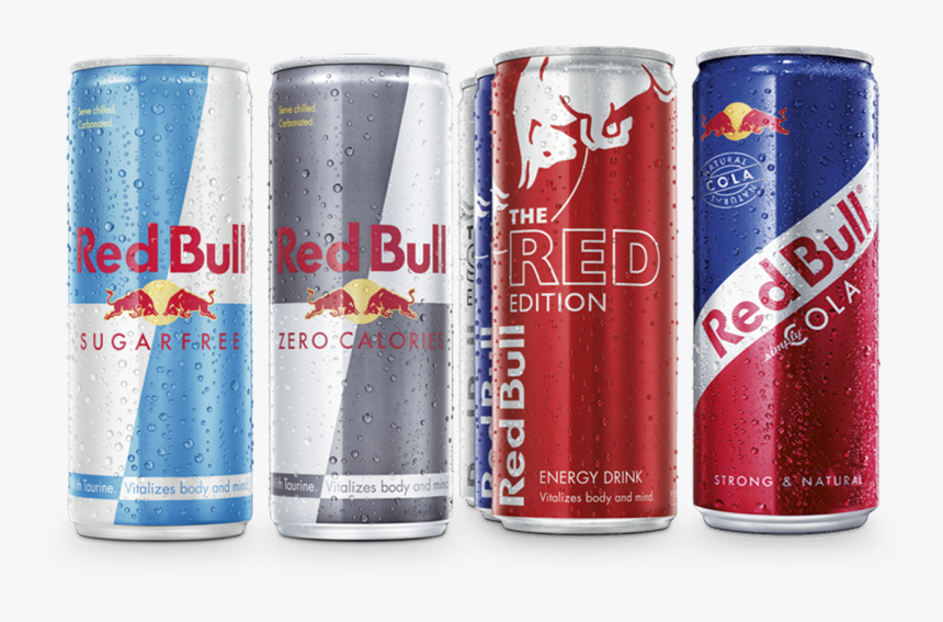 Red Bull Can Png -red Bull Energy Drink - 1987 Red Bull Can, Transparent Png, Free Download