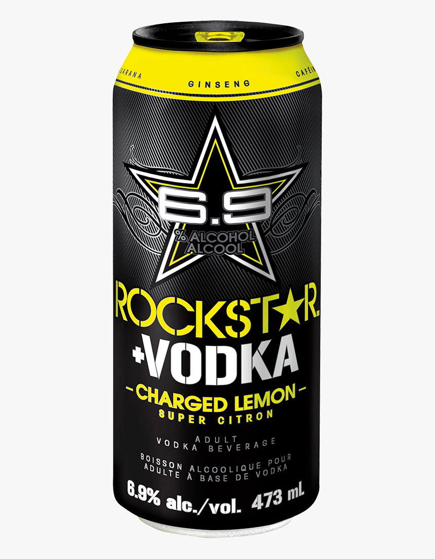 Rockstar Charged Lemon, HD Png Download, Free Download