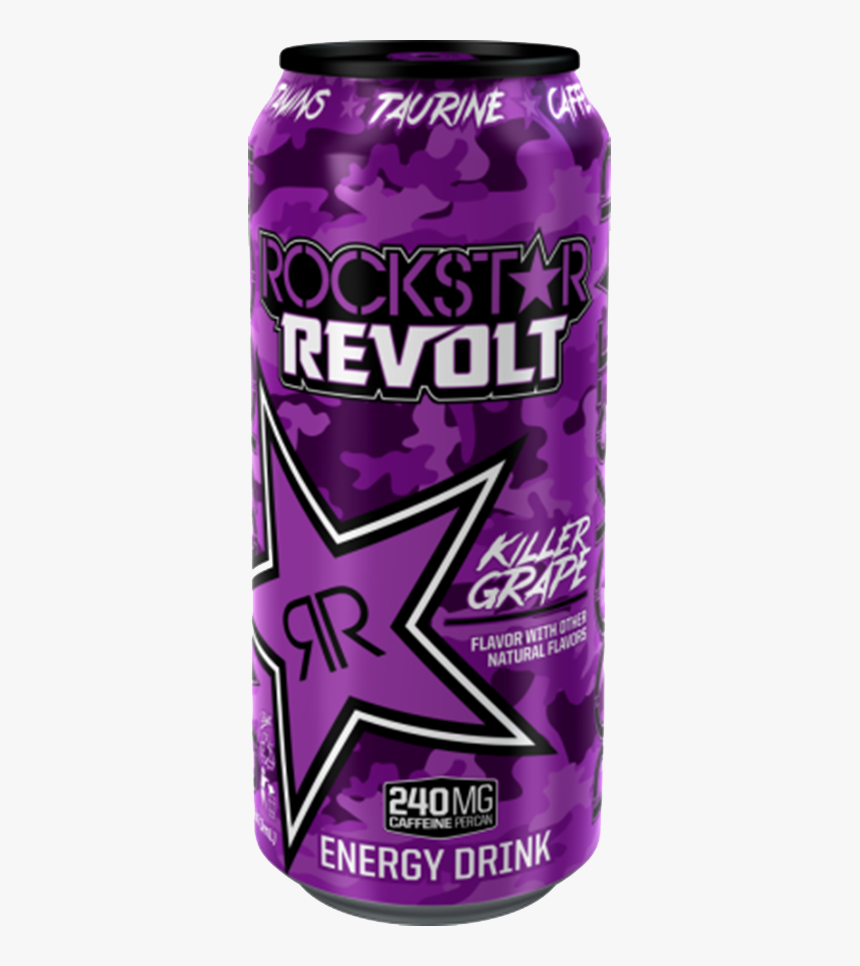 Rockstar Revolt Grape, HD Png Download, Free Download