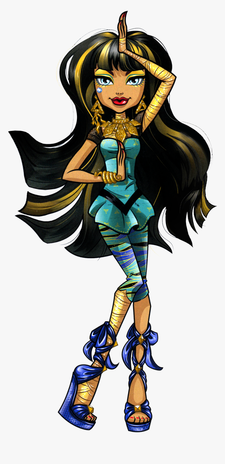 Monster High Cleo Png, Transparent Png, Free Download