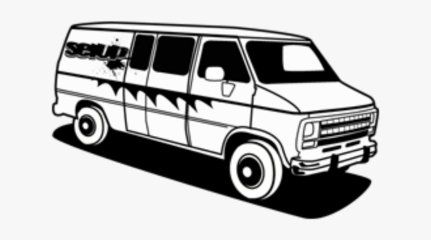 ██🅱🅻🅰🅲🅺█████
#car #bus #track
#ftestickers #doodle - Compact Van, HD Png Download, Free Download