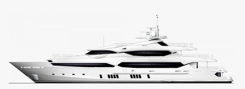 Transparent Side Profile Png - Transparent Background Yacht Png, Png Download, Free Download