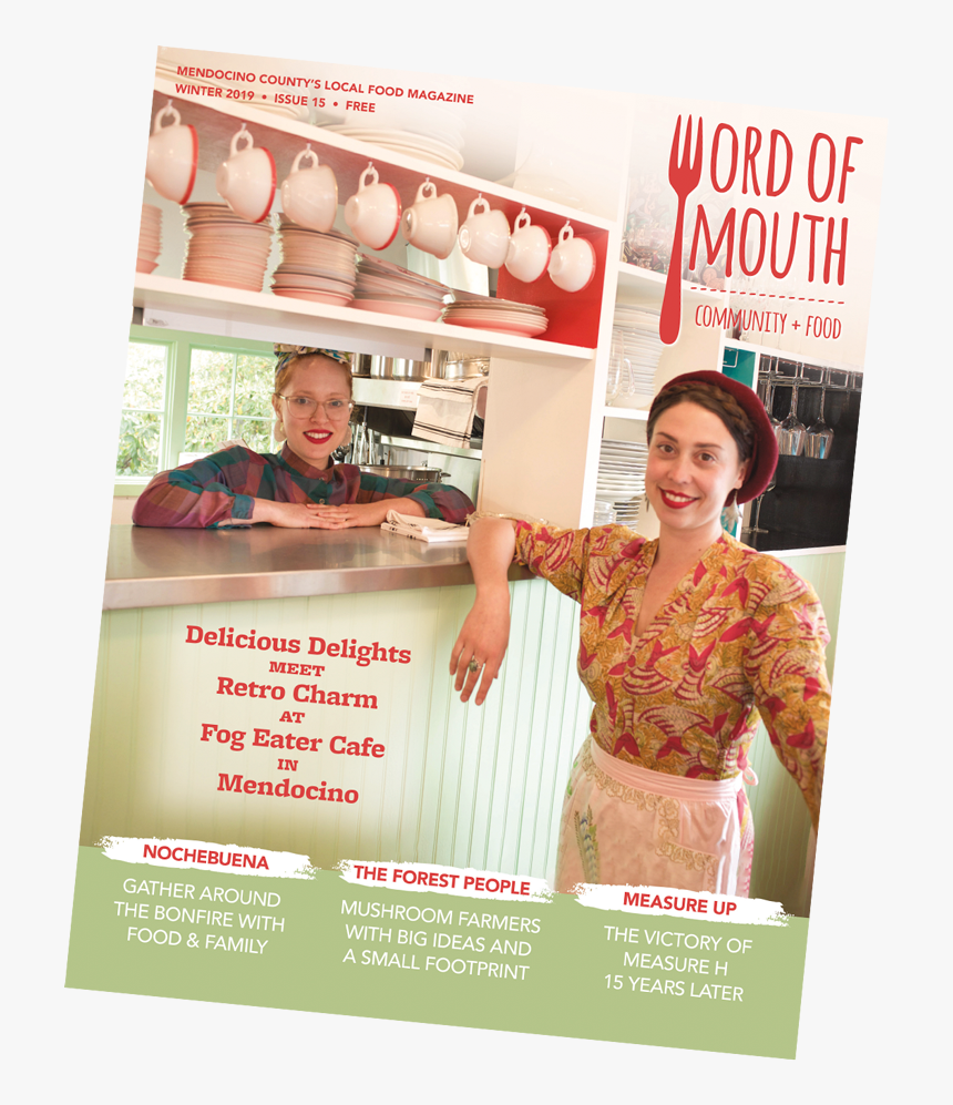 Spring 2019 Word Of Mouth Magazine Cover, HD Png Download, Free Download