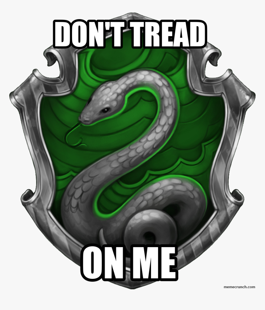 Don"t Tread - Slytherin Hogwarts Houses, HD Png Download, Free Download