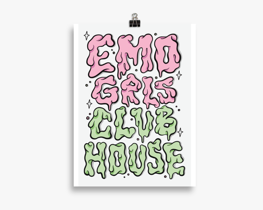 Lindsey Rem Emo Girls Club House Poster, HD Png Download, Free Download