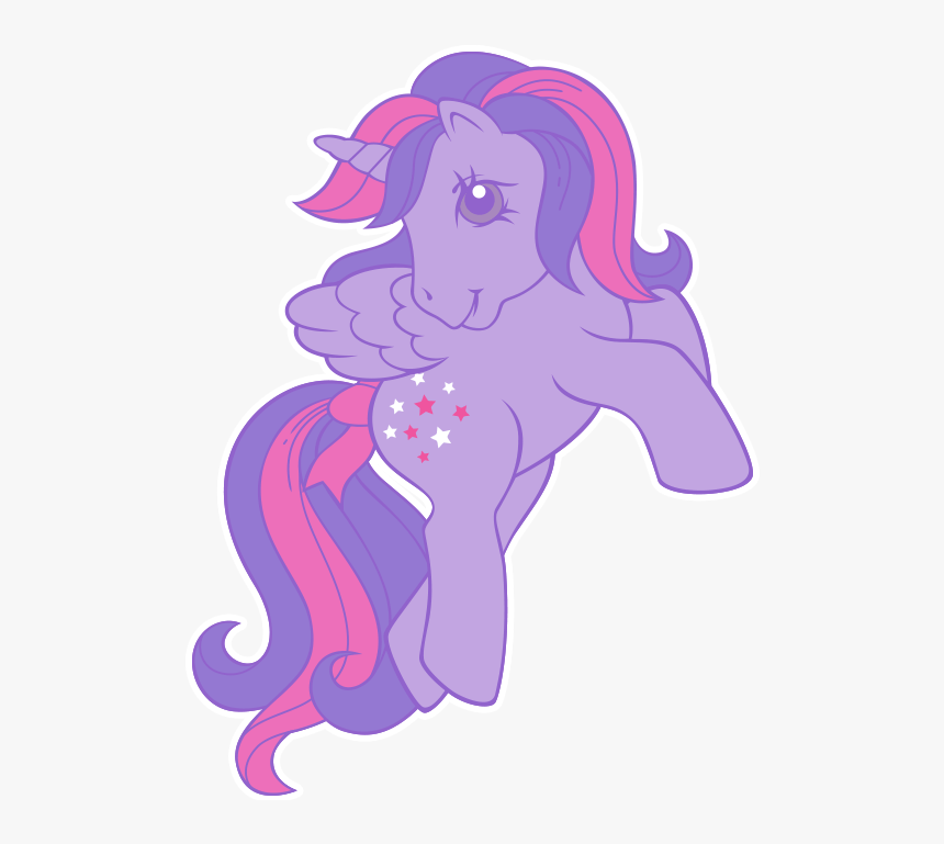 My Little Pony Retro Rainbow Mane 6, HD Png Download, Free Download