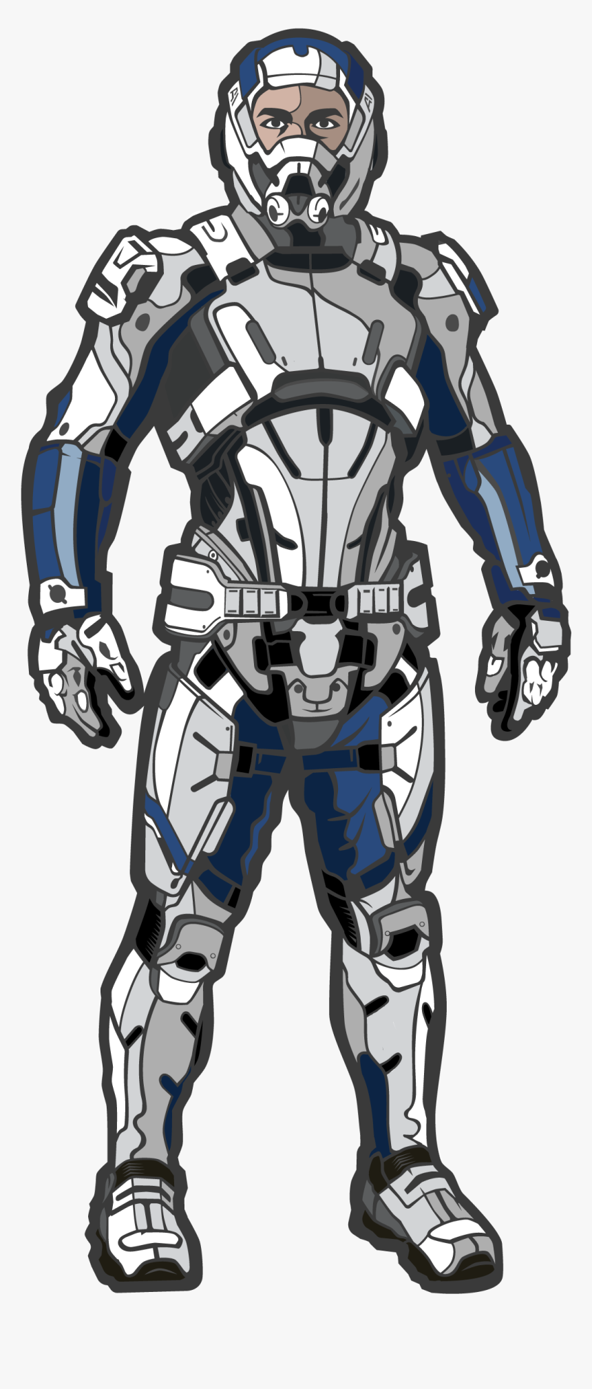 Transparent Femshep Png - Figurine, Png Download - kindpng