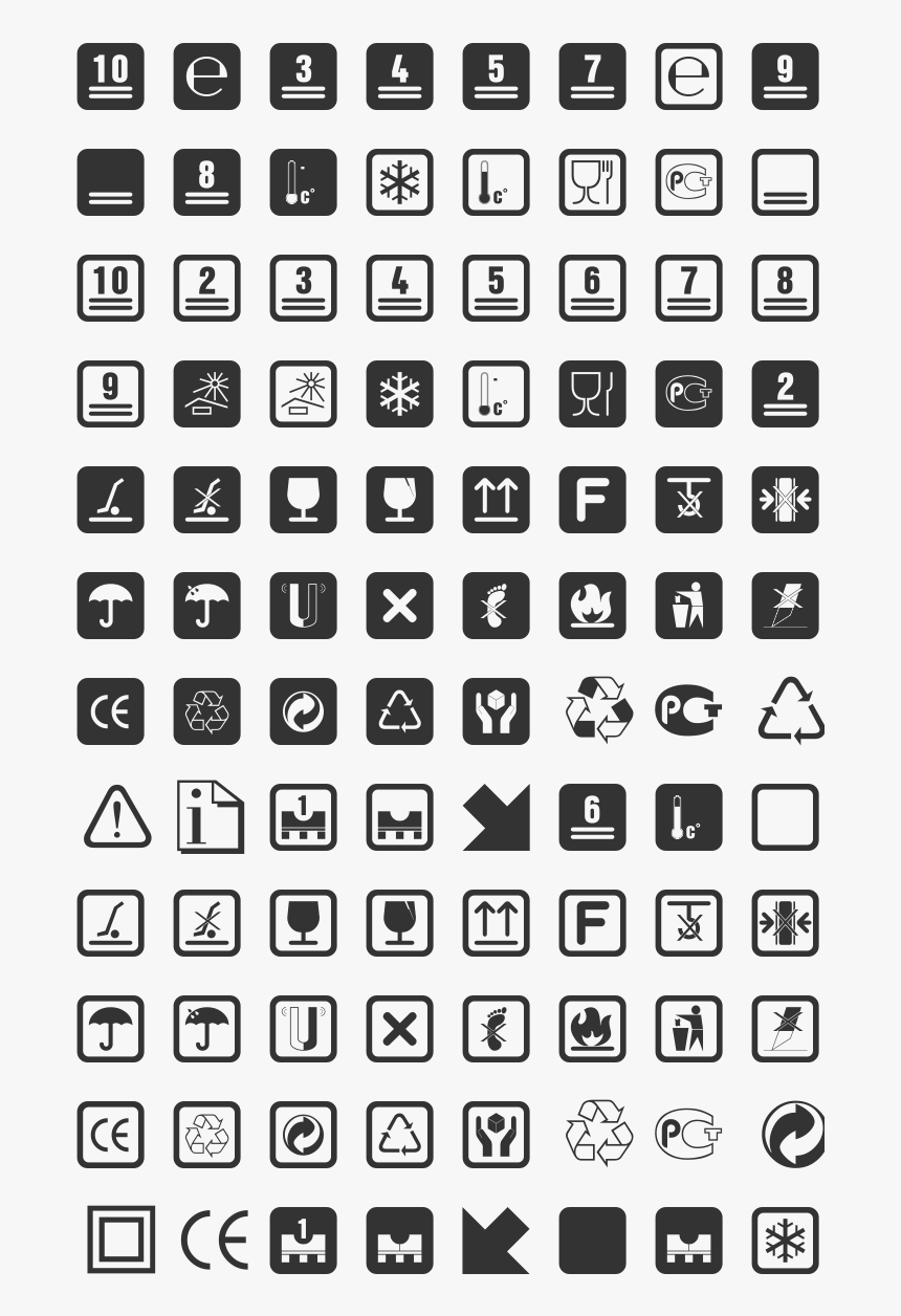 Notice - Dingbats Fonts Free, HD Png Download, Free Download