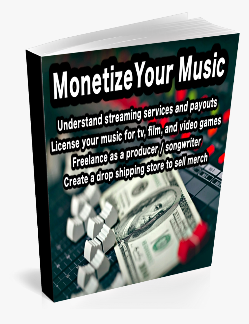 Monetize Your Music, Make Mone With Your Music, How - Money, HD Png Download, Free Download