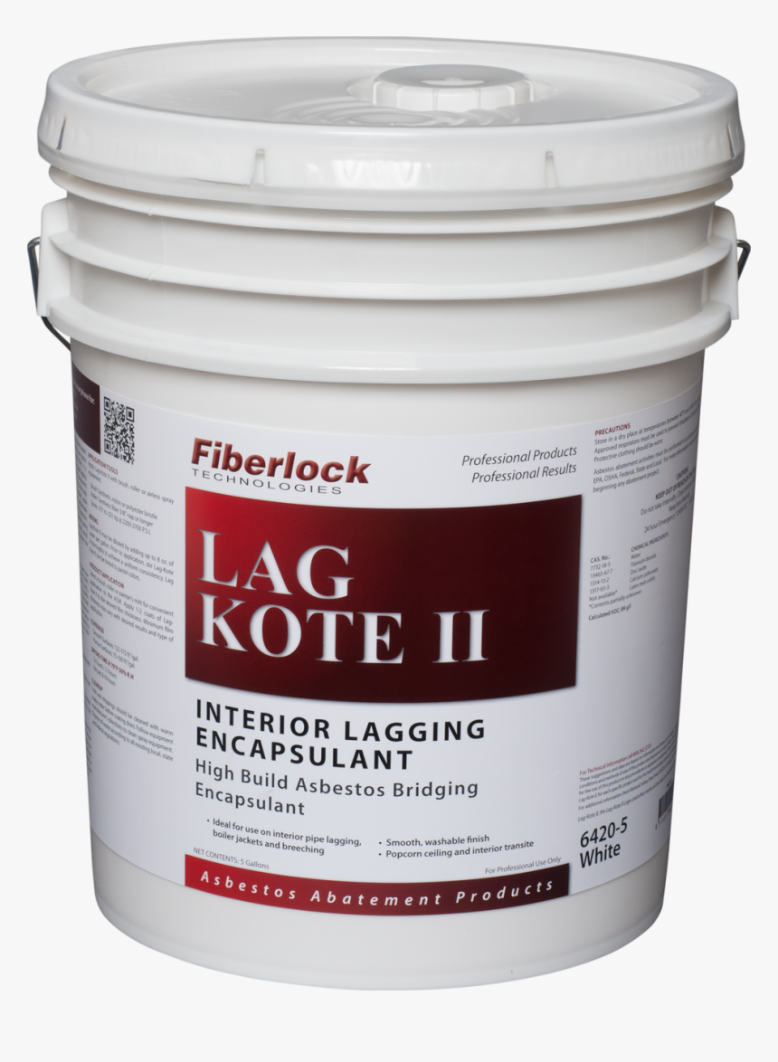 Lag Kote Ii 5 Gallons Fiberlock, HD Png Download, Free Download