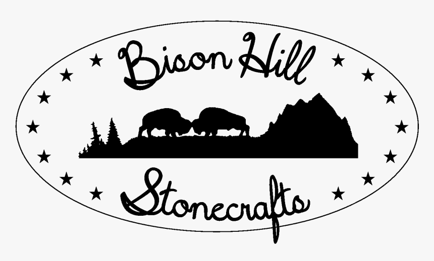 Bison Hill Stonecrafts - Silhouette, HD Png Download, Free Download