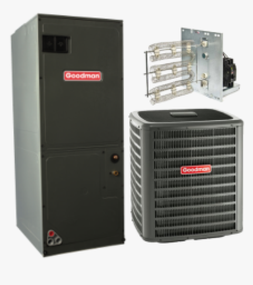 Heat Pump Split System - Goodman Heat Pump, HD Png Download, Free Download