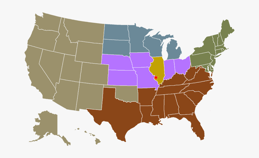 Meet Your Admission Counselor Map - United States Transparent Background, HD Png Download, Free Download