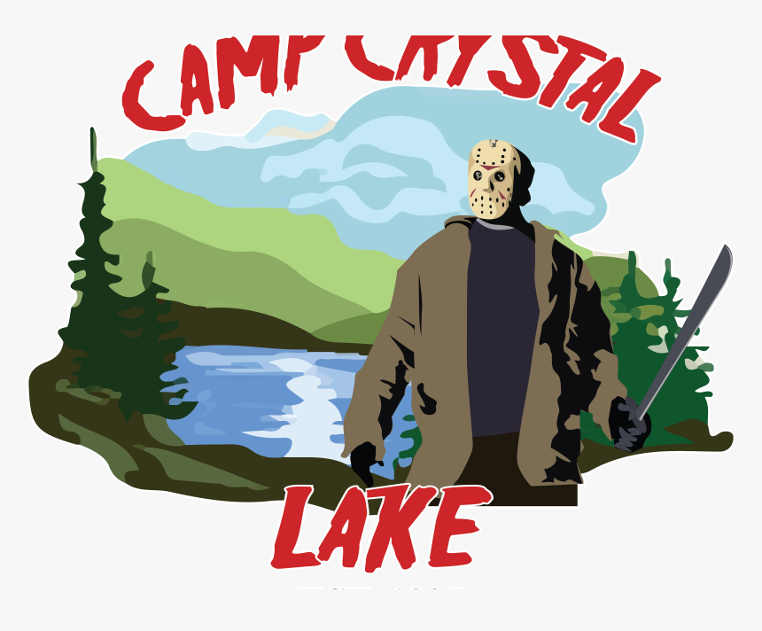 Friday The 13th T-shirt Campaign - Camp Crystal Lake Png, Transparent Png, Free Download