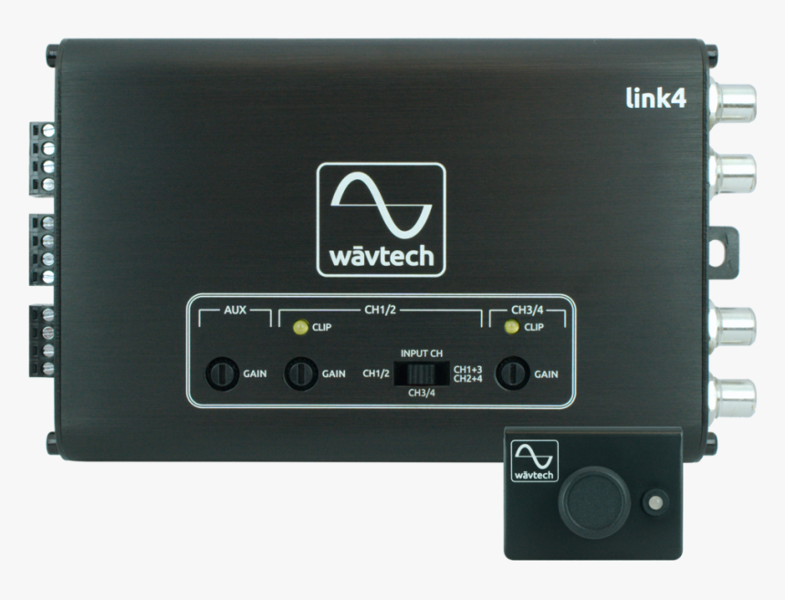 Link4 Top W Remote To Scale, 1 2 - Wavtech Bass Restore, HD Png Download, Free Download