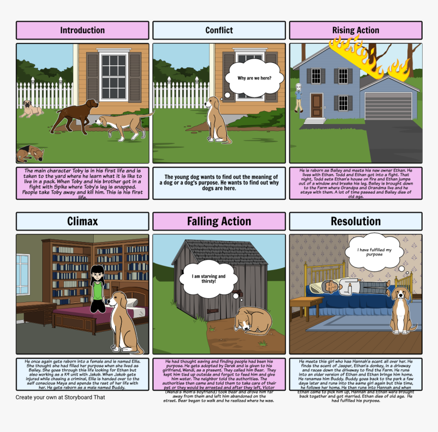 Storyboard About Pet Dogs, HD Png Download - kindpng