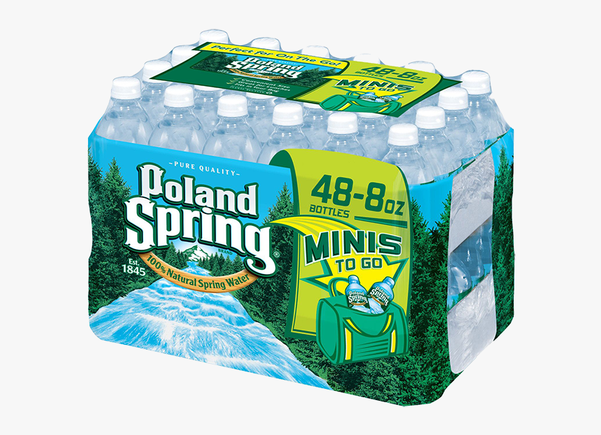 8oz Poland Spring Natural Spring Water, HD Png Download, Free Download