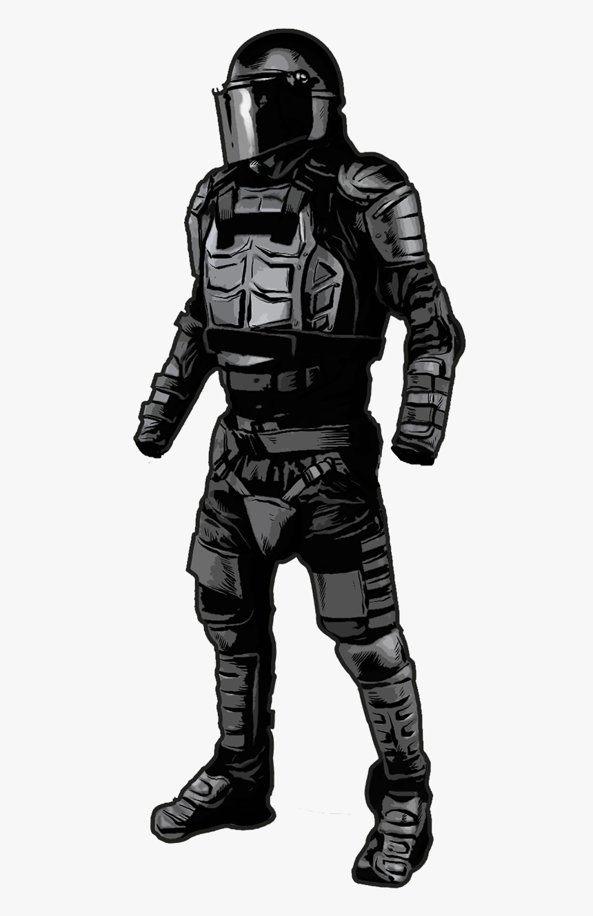 Armor 0003 Riot-armor, HD Png Download, Free Download