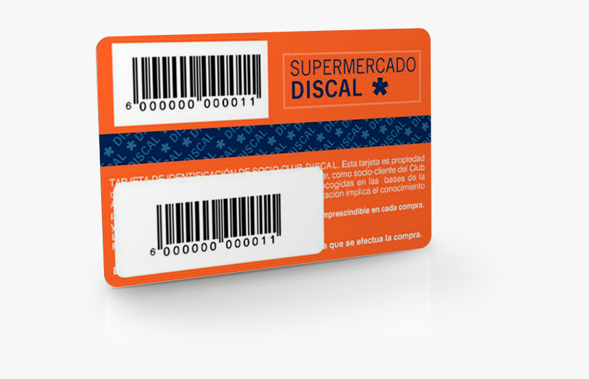 Tarjeta Pvc Codigo De Barras, Tarjeta Personalizada - Label, HD Png Download, Free Download