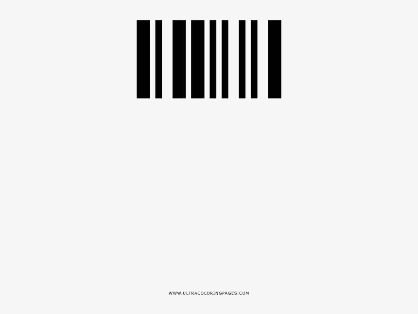 Barcode Coloring Page - Parallel, HD Png Download, Free Download